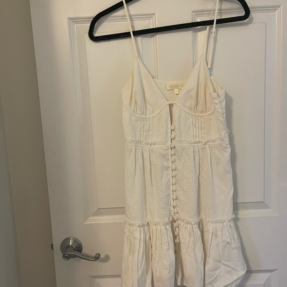 Elegant White Spaghetti Strap Top